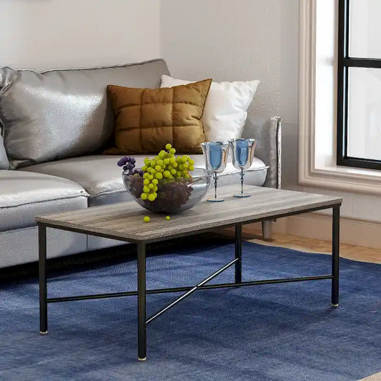 Corvus Belmont 46 x 24 Rectangle Modern Wood Coffee Table