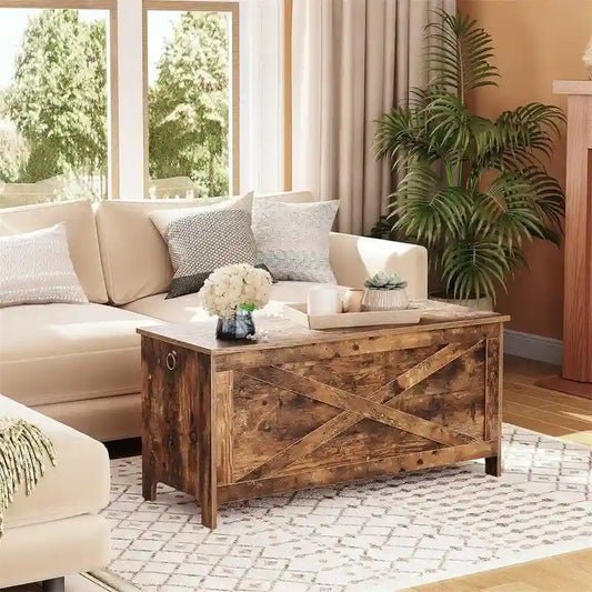 Sturdy Entryway Storage Bench - 15.7D x 39.4W x 18.9H