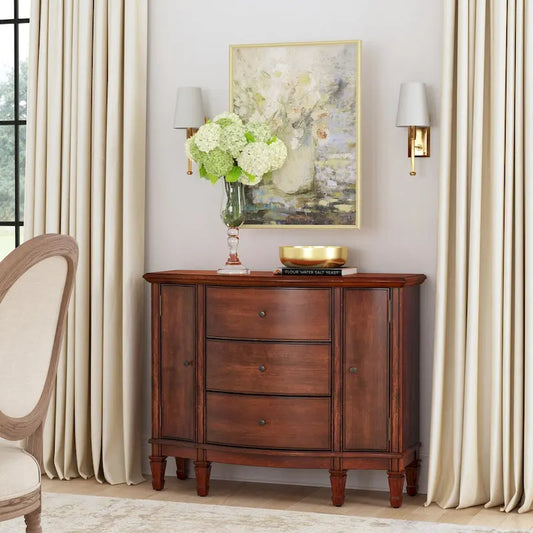 Sheffield 3 Drawer 2 Door Accent Cabinet