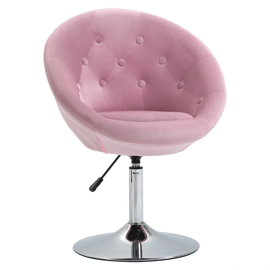 Pink Modern 26 Swivel Accent Chair
