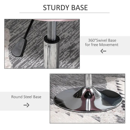 Pink Modern 26 Swivel Accent Chair