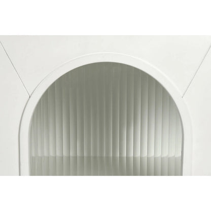 60 TV Stand with Storage Cabinet & Adjustable Shelves for 65 TVs