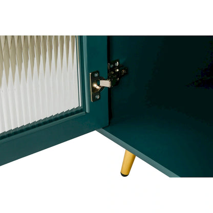 60 TV Stand with Storage Cabinet & Adjustable Shelves for 65 TVs