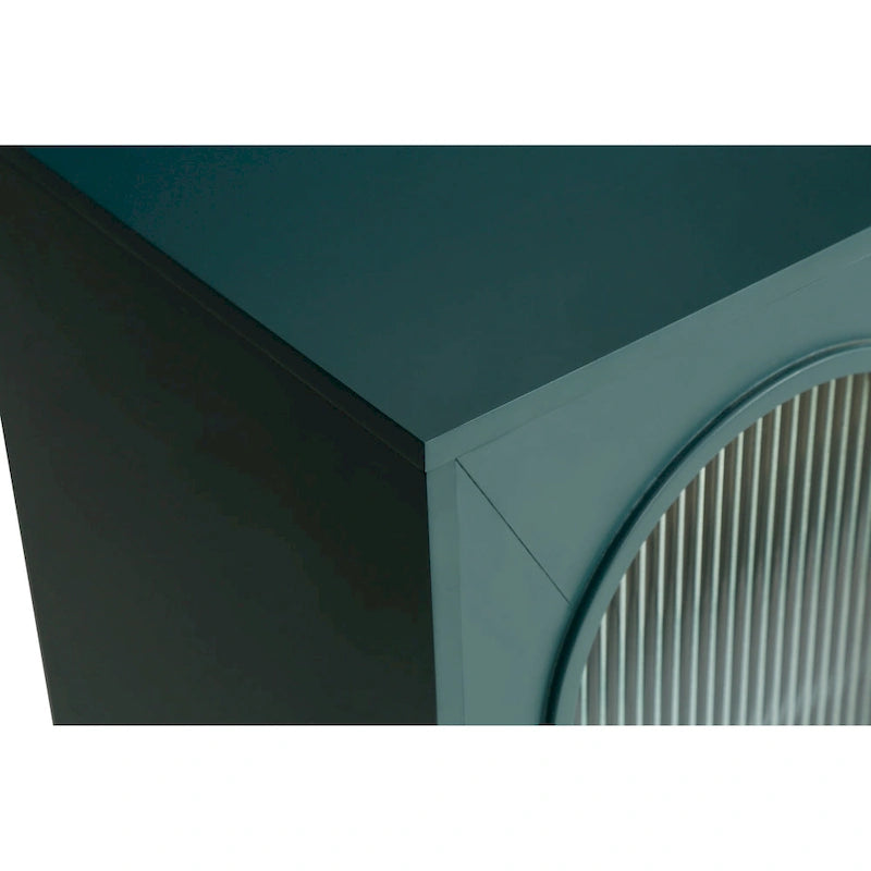 60 TV Stand with Storage Cabinet & Adjustable Shelves for 65 TVs