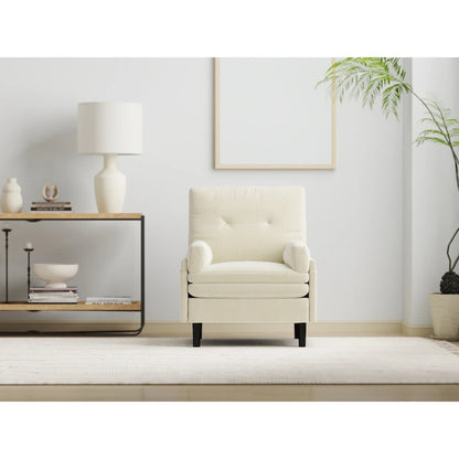 Ivory 30.32 Multi-Functional Corduroy Single Sofa, Convertible Lounge Chair, Bed