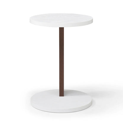 2 Set Coffee table,Rotating Table with 2 Drawers,High wood 2-Tier Center Table with Storage,Square Table with Swivel Tabletop