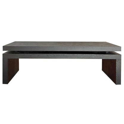 Modern Black Wooden Coffee Table
