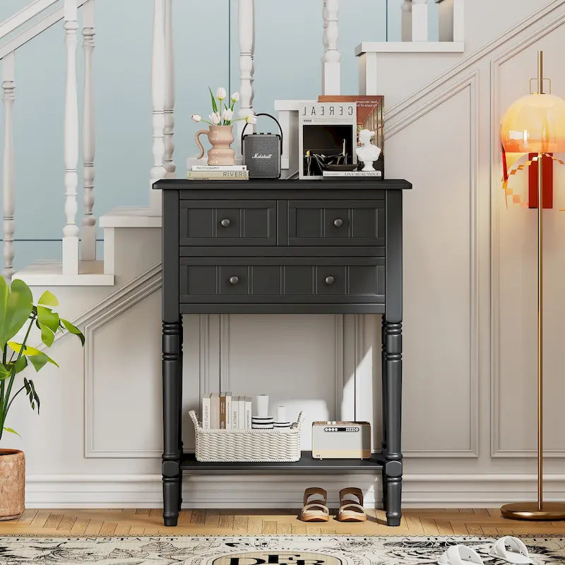 Narrow Console Table Slim Sofa Table