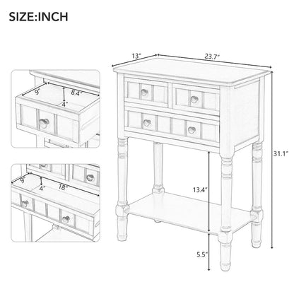 Narrow Console Table Slim Sofa Table