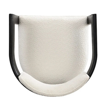 Netia 5-Piece Counter-Height Bar Set with Boucle Upholstered Chairs and Metal Table Base by Christopher Knight Home