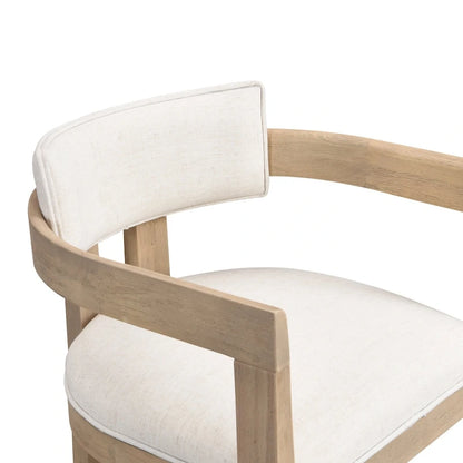 Netia 5-Piece Counter-Height Bar Set with Boucle Upholstered Chairs and Metal Table Base by Christopher Knight Home