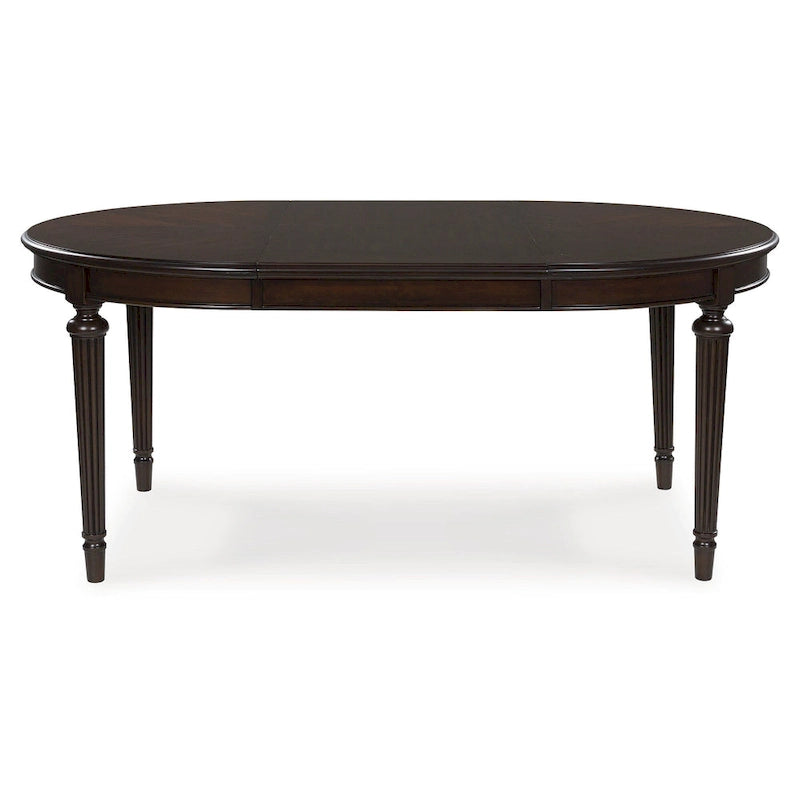 Signature Design by Ashley Lavinton Brown Dining Extension Table - 47.75 W x 72 D x 30.25 H