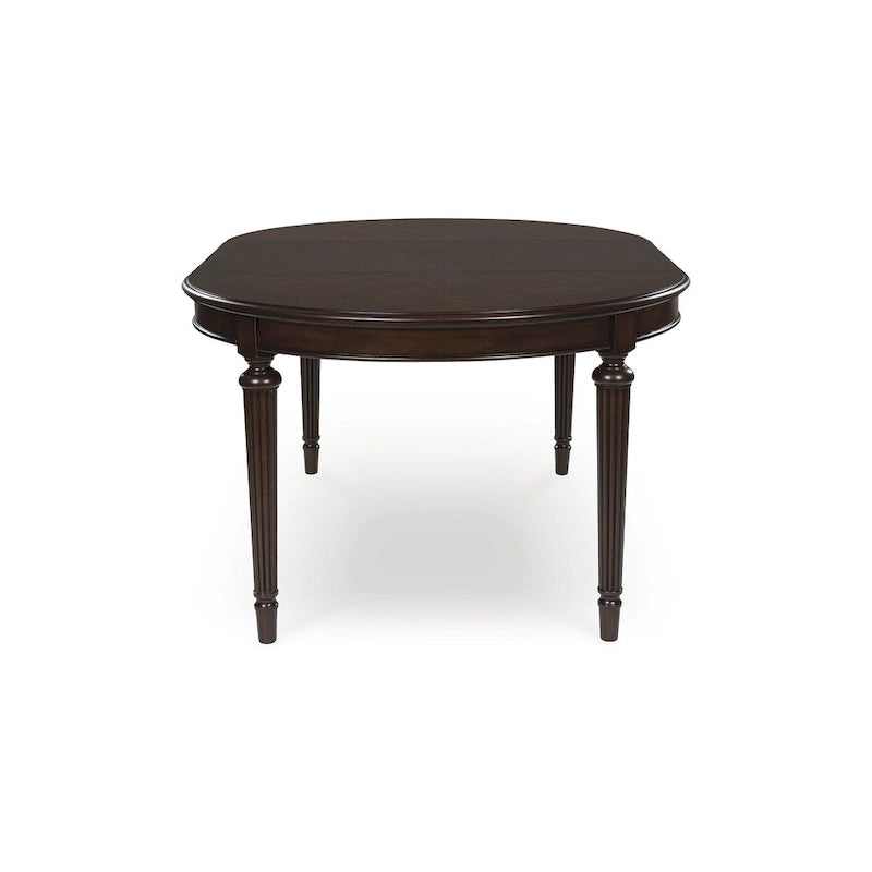 Signature Design by Ashley Lavinton Brown Dining Extension Table - 47.75 W x 72 D x 30.25 H