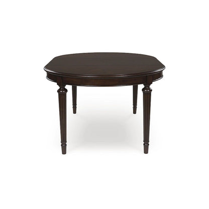 Signature Design by Ashley Lavinton Brown Dining Extension Table - 47.75 W x 72 D x 30.25 H