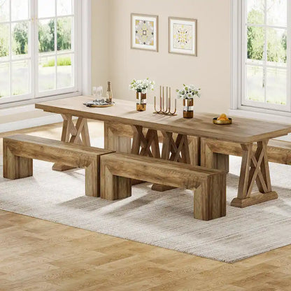 47 Inches Wooden Entryway Shoe Bench Storage Bench - 11.81D x 47.24W x 17.72H