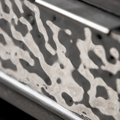 Furniture of America Piez Modern Ash Grey Wood 2-Drawer Sofa Table with Open Shelf