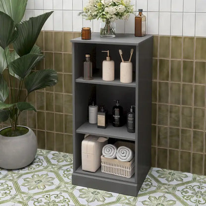 100% Solid Wood 16.5 Bathroom Cabinet with Optional Doors by Palace Imports