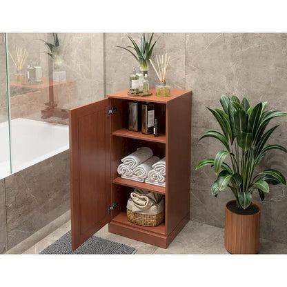 100% Solid Wood 16.5 Bathroom Cabinet with Optional Doors by Palace Imports