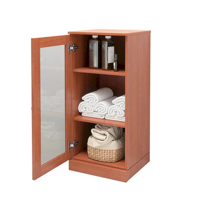 100% Solid Wood 16.5 Bathroom Cabinet with Optional Doors by Palace Imports