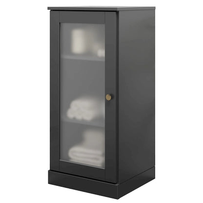 100% Solid Wood 16.5 Bathroom Cabinet with Optional Doors by Palace Imports