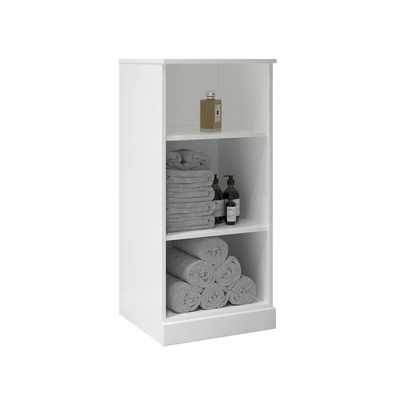 100% Solid Wood 16.5 Bathroom Cabinet with Optional Doors by Palace Imports