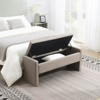 GDFStudio- Alice Foam Bed End Bench with Storage