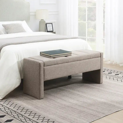 GDFStudio- Alice Foam Bed End Bench with Storage