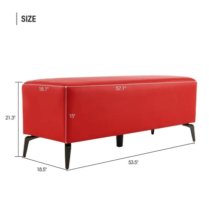 MCombo Waiting Room Chairs for Entryway and Store, Faux Leather W704