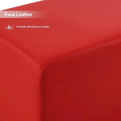 MCombo Waiting Room Chairs for Entryway and Store, Faux Leather W704