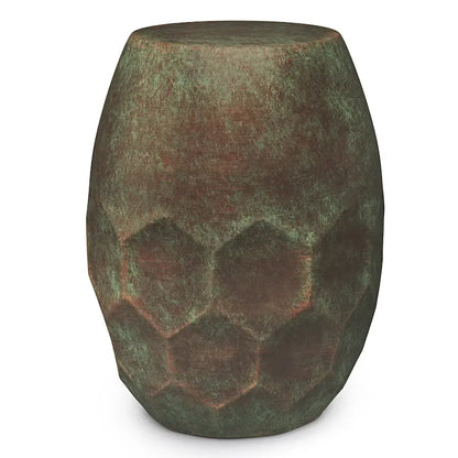 WYNDENHALL Cristy Industrial 16 inch Wide Metal Accent Side Table, Fully Assembled - 16 W x 16 D x 19.5 H