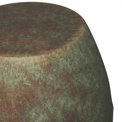 WYNDENHALL Cristy Industrial 16 inch Wide Metal Accent Side Table, Fully Assembled - 16 W x 16 D x 19.5 H