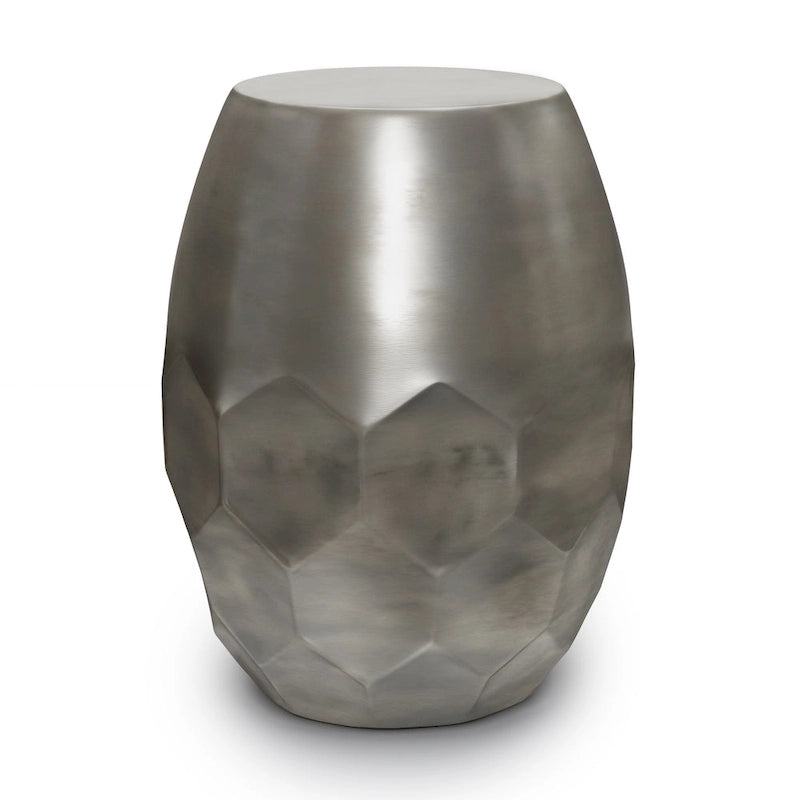 WYNDENHALL Cristy Industrial 16 inch Wide Metal Accent Side Table, Fully Assembled - 16 W x 16 D x 19.5 H