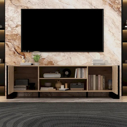 Entertainment Center with Fireplace Option:2 Flame Modes1500W 68.9W