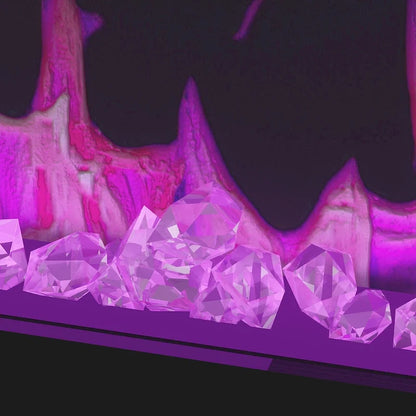 Entertainment Center with Fireplace Option:2 Flame Modes1500W 68.9W