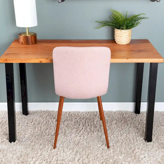 PIPE DECOR Matte Black Steel Modern Living Room Table Legs Set of 4