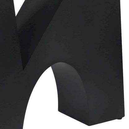 Noele Modern Black 48-inch Glasstop Console Table by Furniture of America