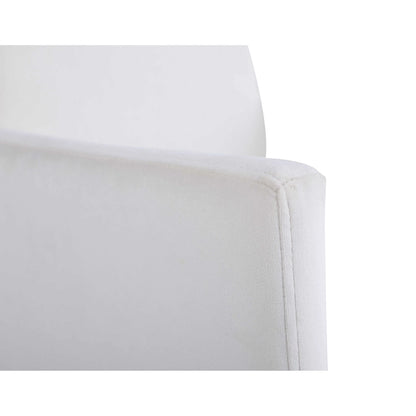 Somette Contemporary Arm Chair with Steel Frame, Set of 2