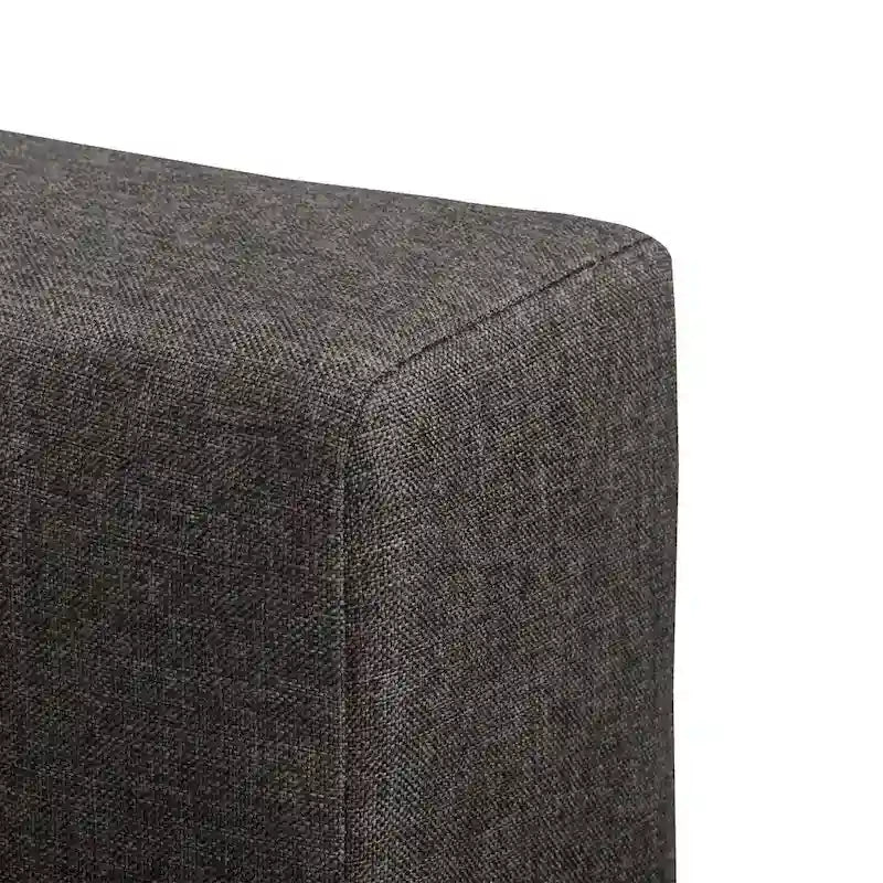 Nova Ridge Upholstered Button-Tufted Bed Frame, Full