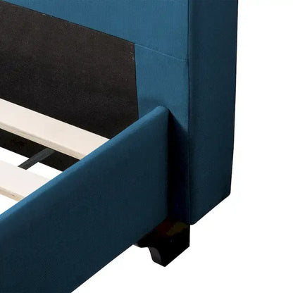 Nova Ridge Upholstered Button-Tufted Bed Frame, Full