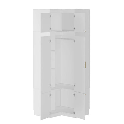 Armoires Wardrobes Hanging Drawers Home Storage Cabinet Combo Dresser