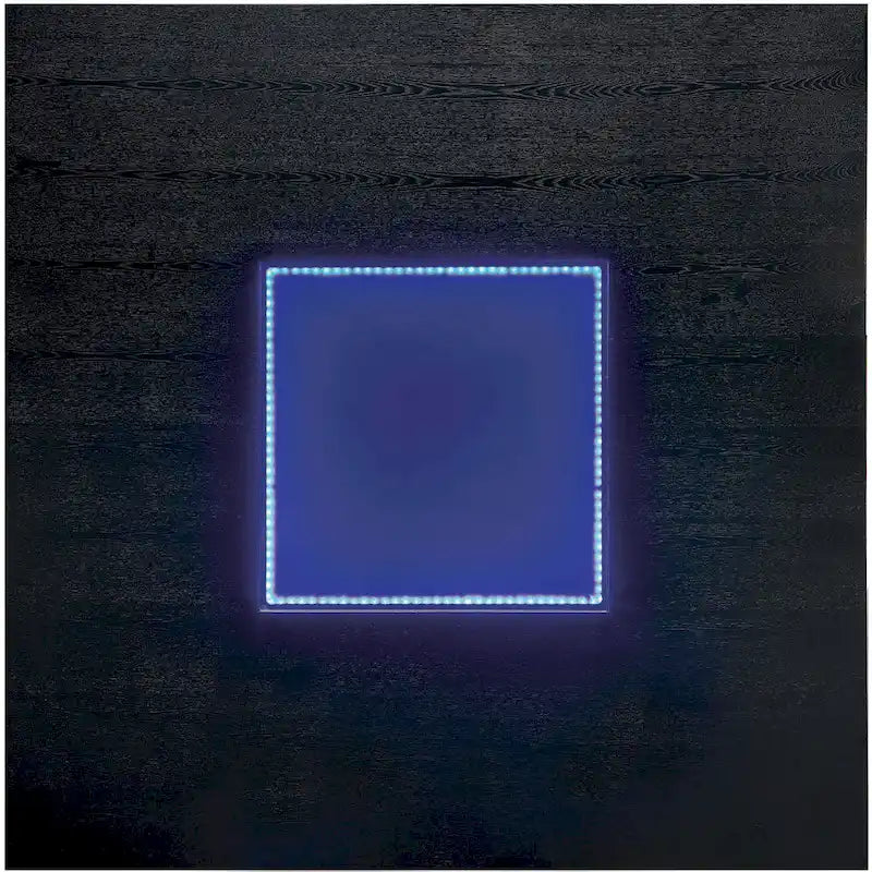 Strick & Bolton Lange 54-inch Square Light-up Counter Height Wood Dining Table