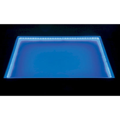 Strick & Bolton Lange 54-inch Square Light-up Counter Height Wood Dining Table