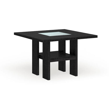 Strick & Bolton Lange 54-inch Square Light-up Counter Height Wood Dining Table