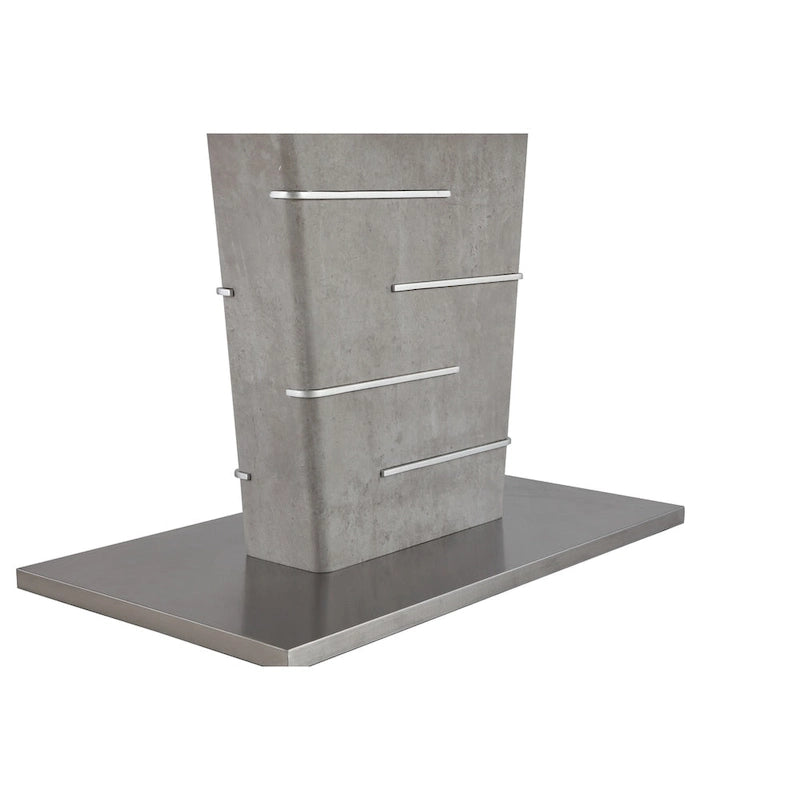 Somette Janice Two-Tone Nook and Table Dining Set