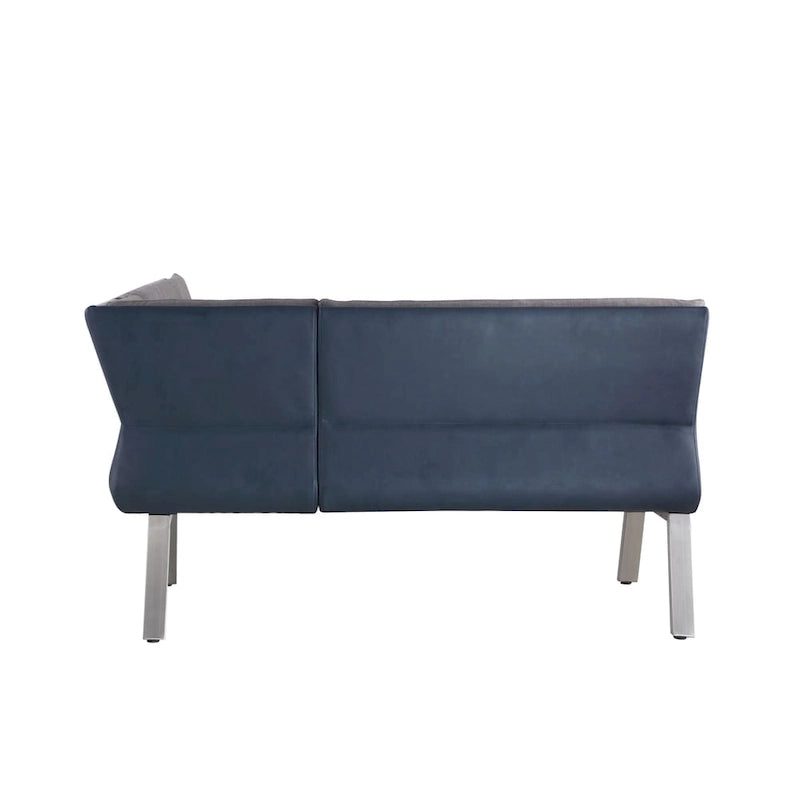 Somette Janice Two-Tone Nook and Table Dining Set