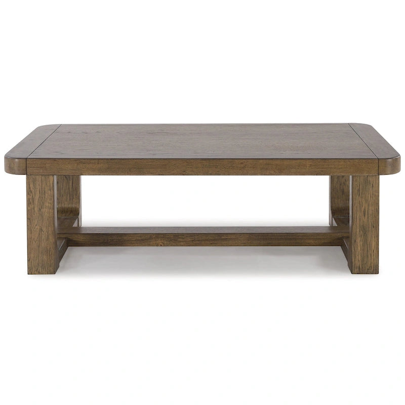 Signature Design by Ashley Cabalynn Light Brown Coffee Table - 56W x 30D x 17H