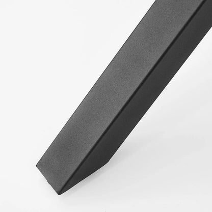 Round Wood Top Dining Table - Black