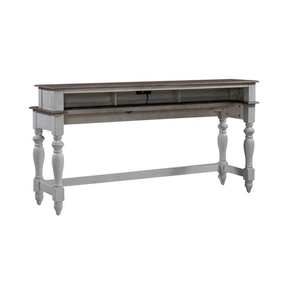 Ocean Isle Antique White 4-Piece Console Table Set