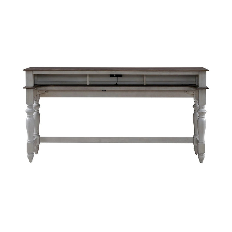 Ocean Isle Antique White 4-Piece Console Table Set