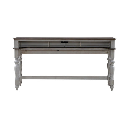 Ocean Isle Antique White 4-Piece Console Table Set